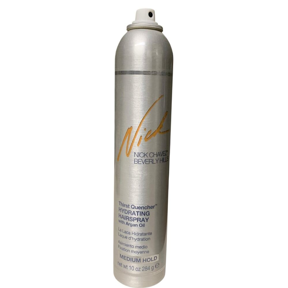 90% Full Nick Chavez Beverly Hills Thirst Quencher Hydrating Hairspray Argan Oil